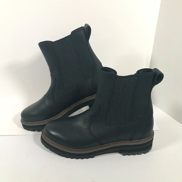 L.L. Bean Shoes - LL Bean Camden Hill Chelsea Black Pull On Boots Womens US 10M UK 8 EU 40.5